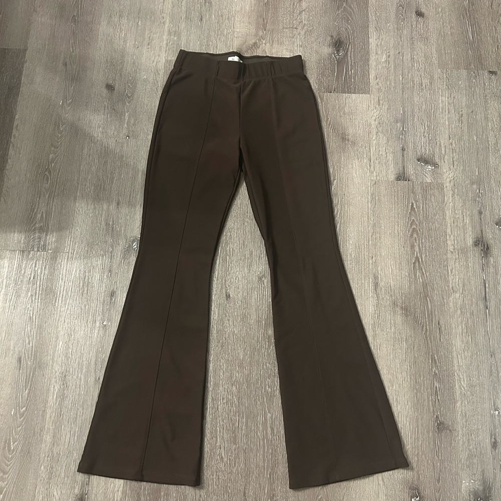Garage Brown Flare Pants